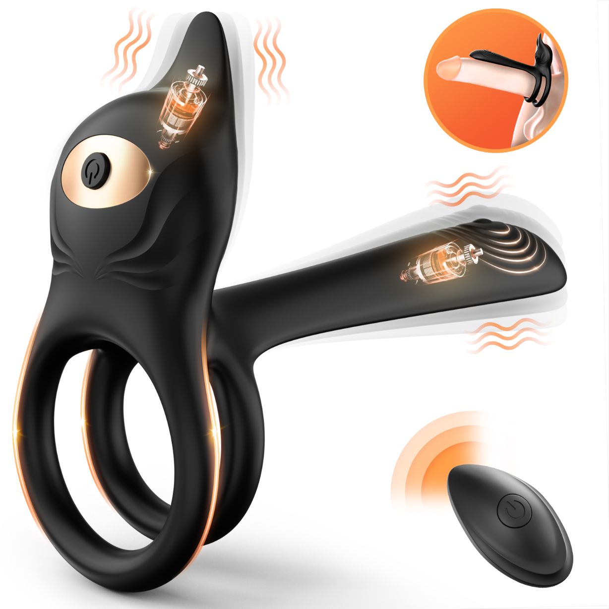 KokoFlex Vibrerende Penisring: 3-in-1 Plezier voor Mannen en Koppels met 10 Vibratiestanden Intimate Innovations KokoFlex Vibrerende Penisring: 3-in-1 Plezier voor Mannen en Koppels met 10 Vibratiestanden Intimate Innovations