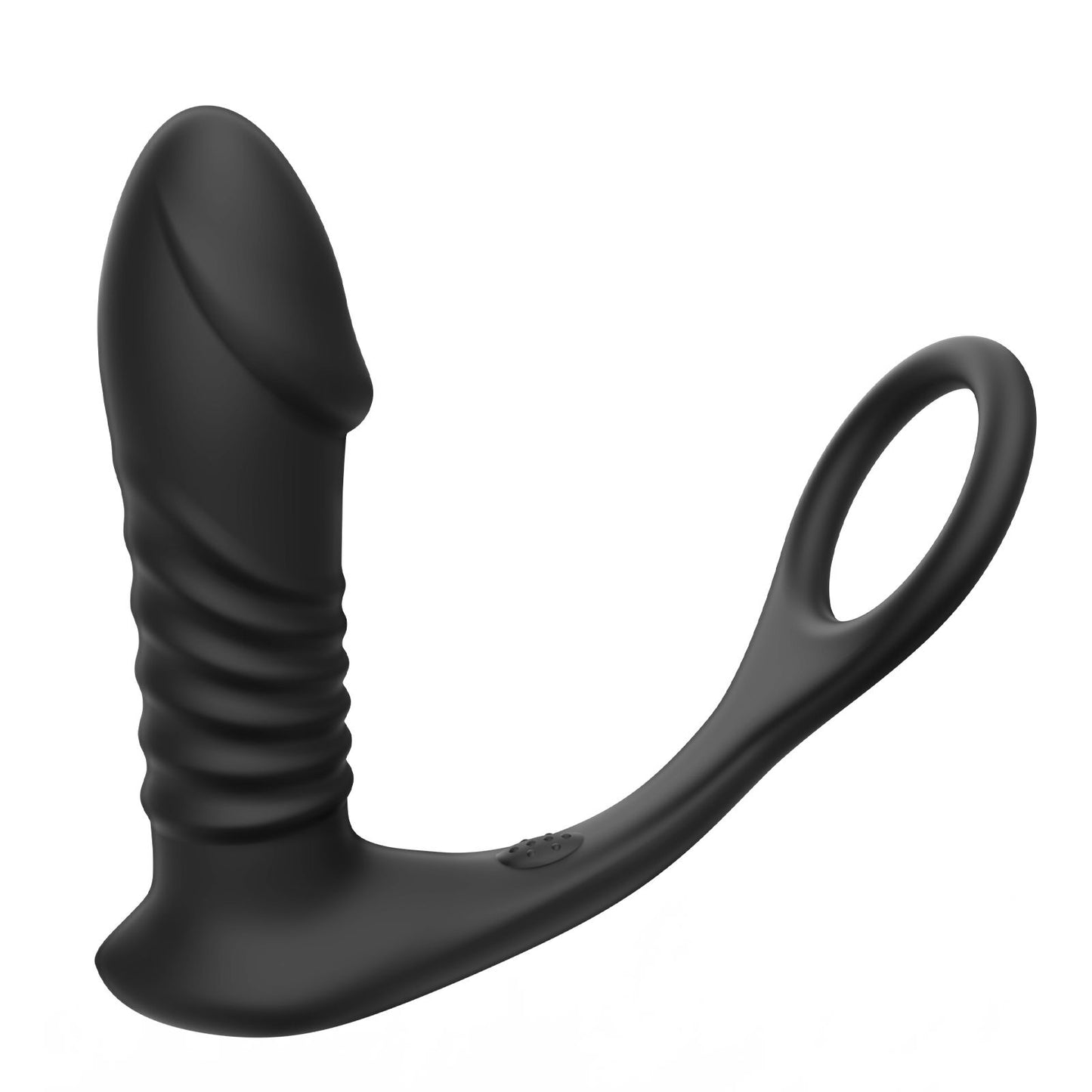 Stotende prostaatvibrator met cockring