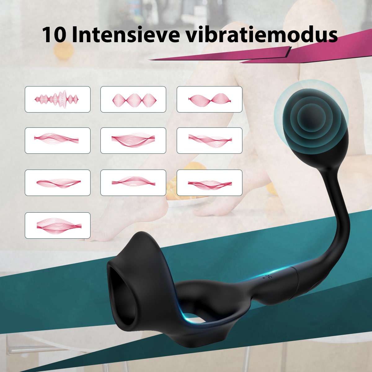 Prostaat Vibrator met Afstandsbediening