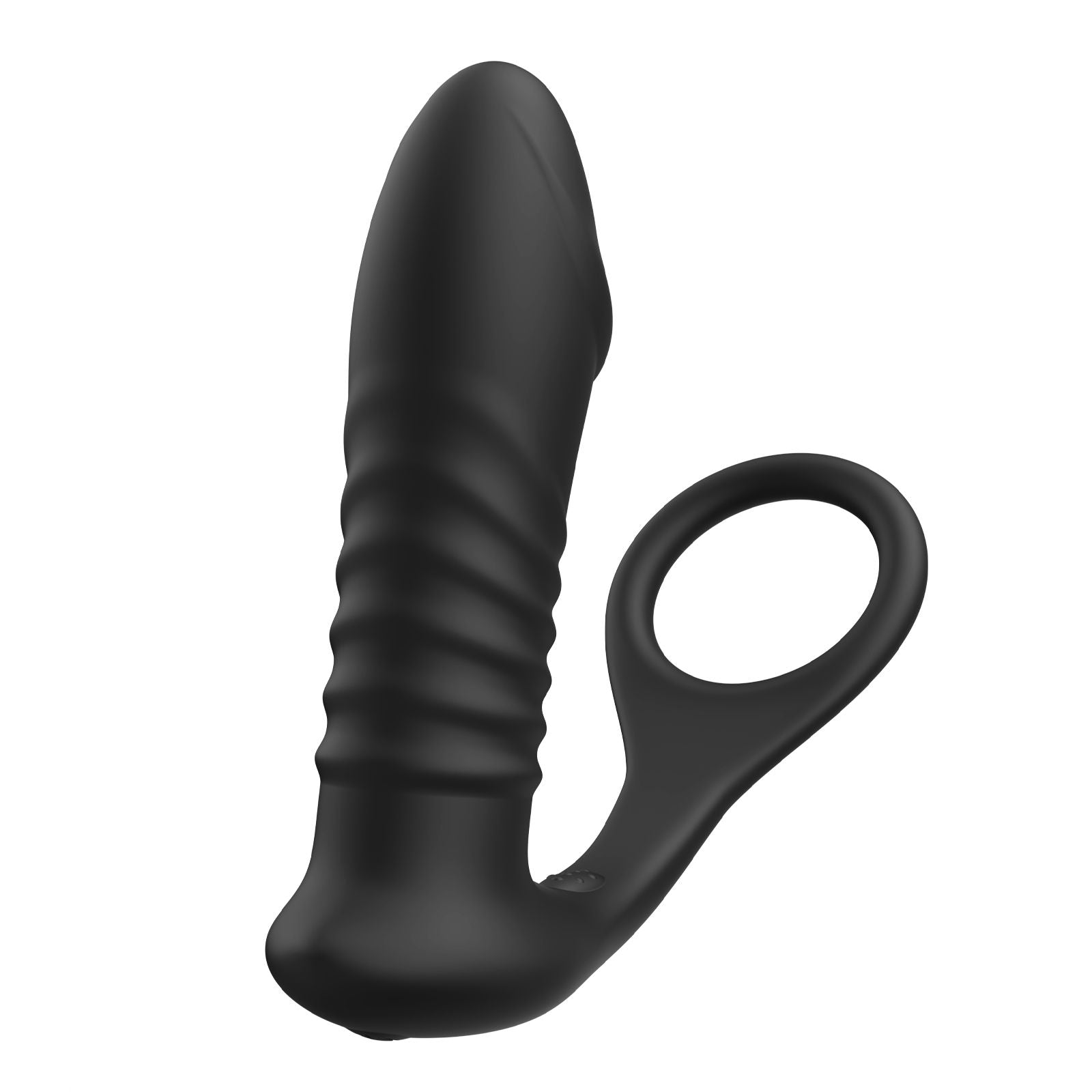 Stotende prostaatvibrator met cockring