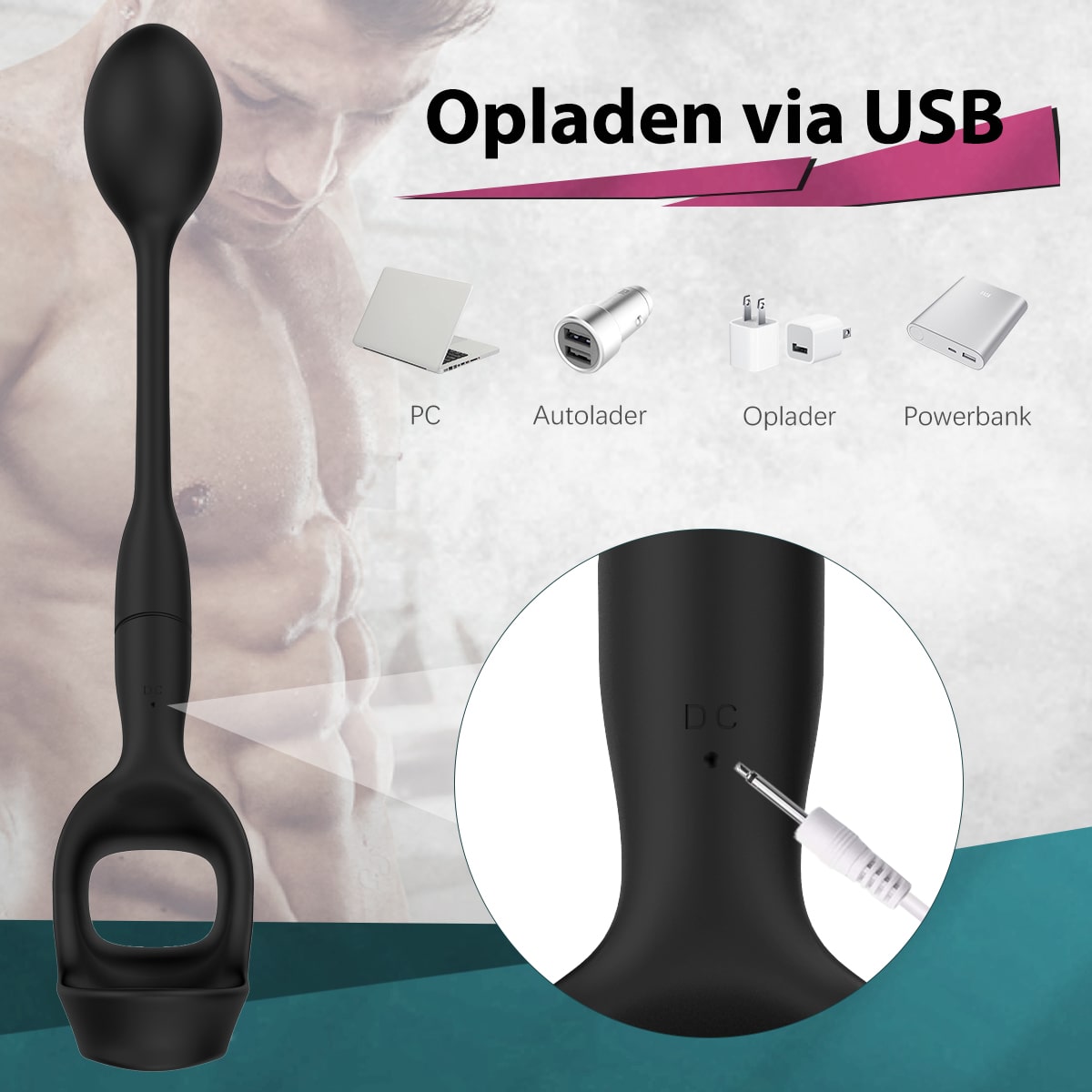 Prostaat Vibrator met Afstandsbediening