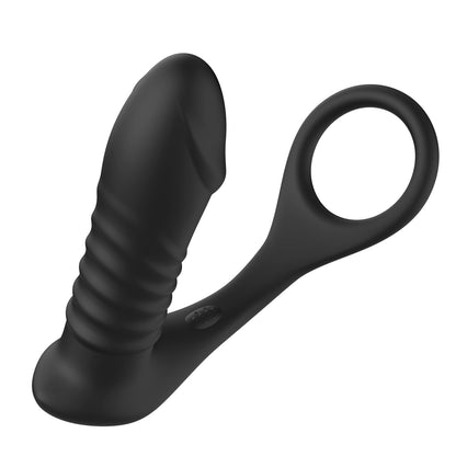 Stotende prostaatvibrator met cockring