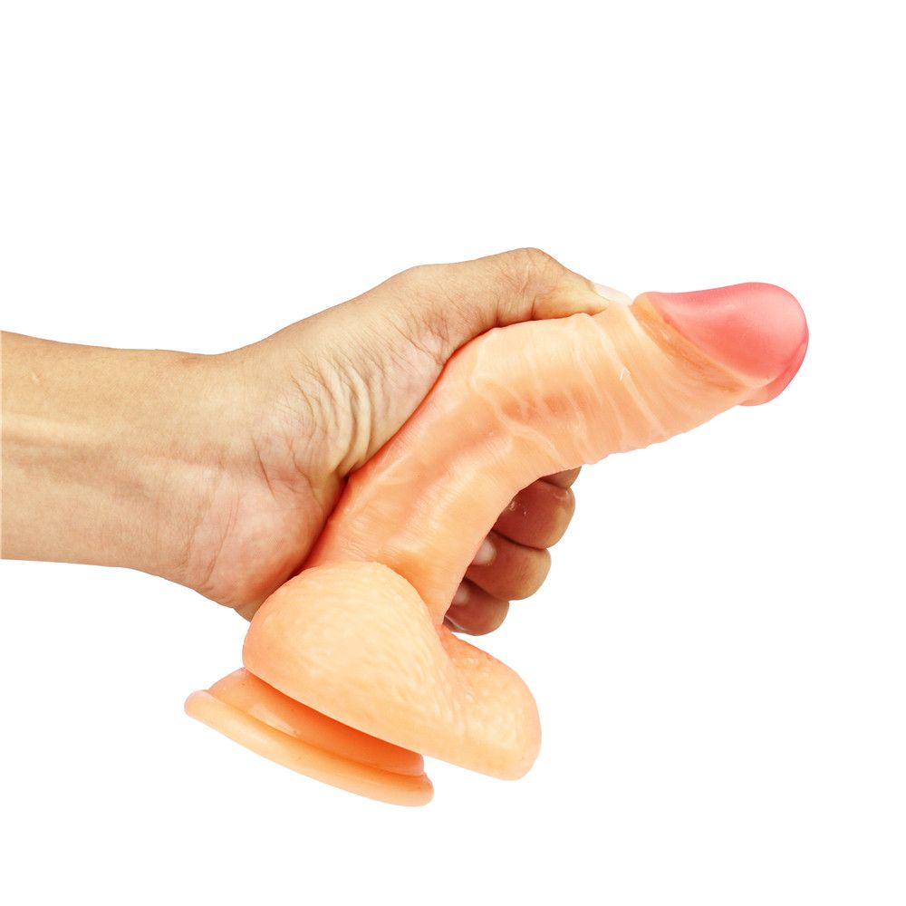 Levensechte dildo met zuignap goedkoop