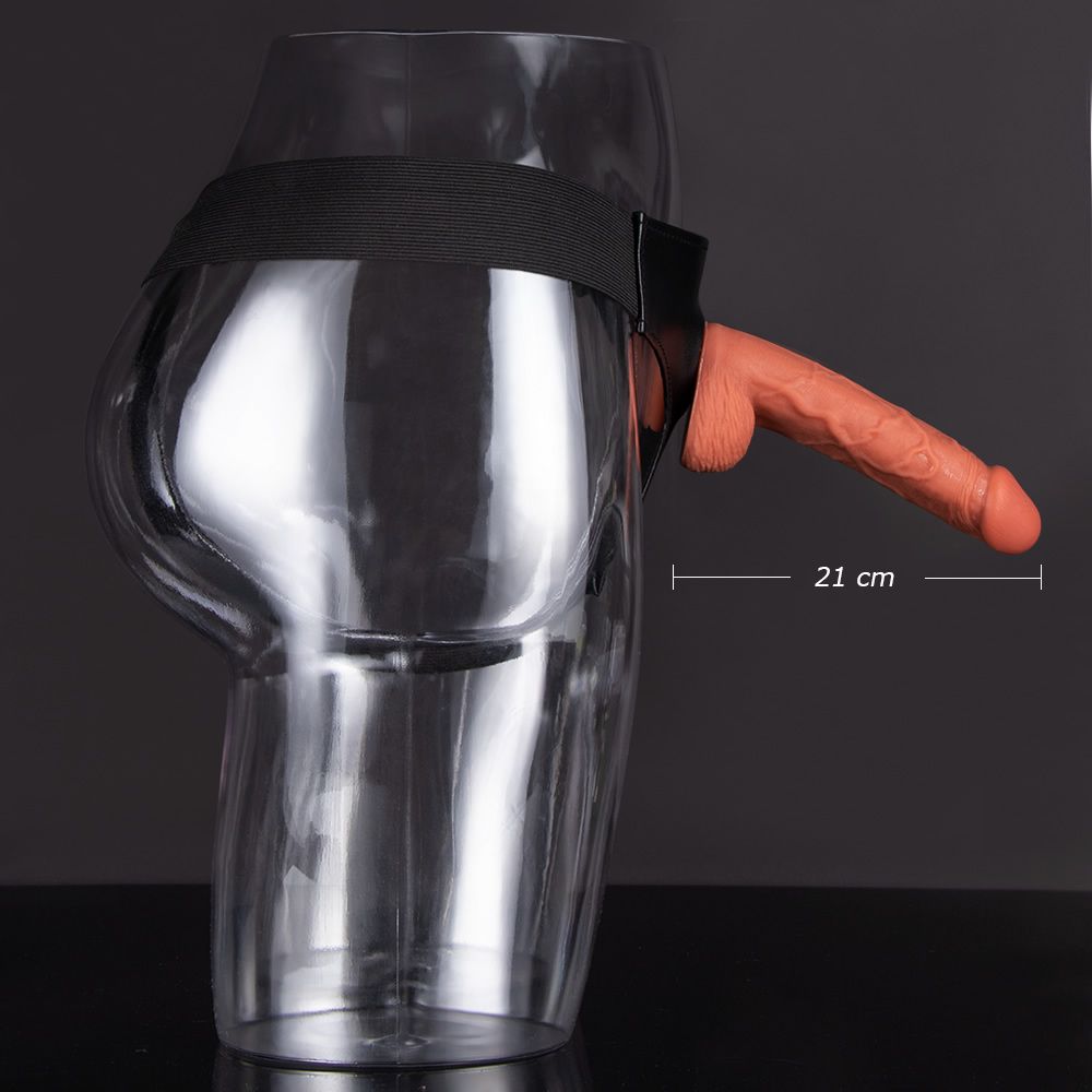 voorbind dildo met harnas