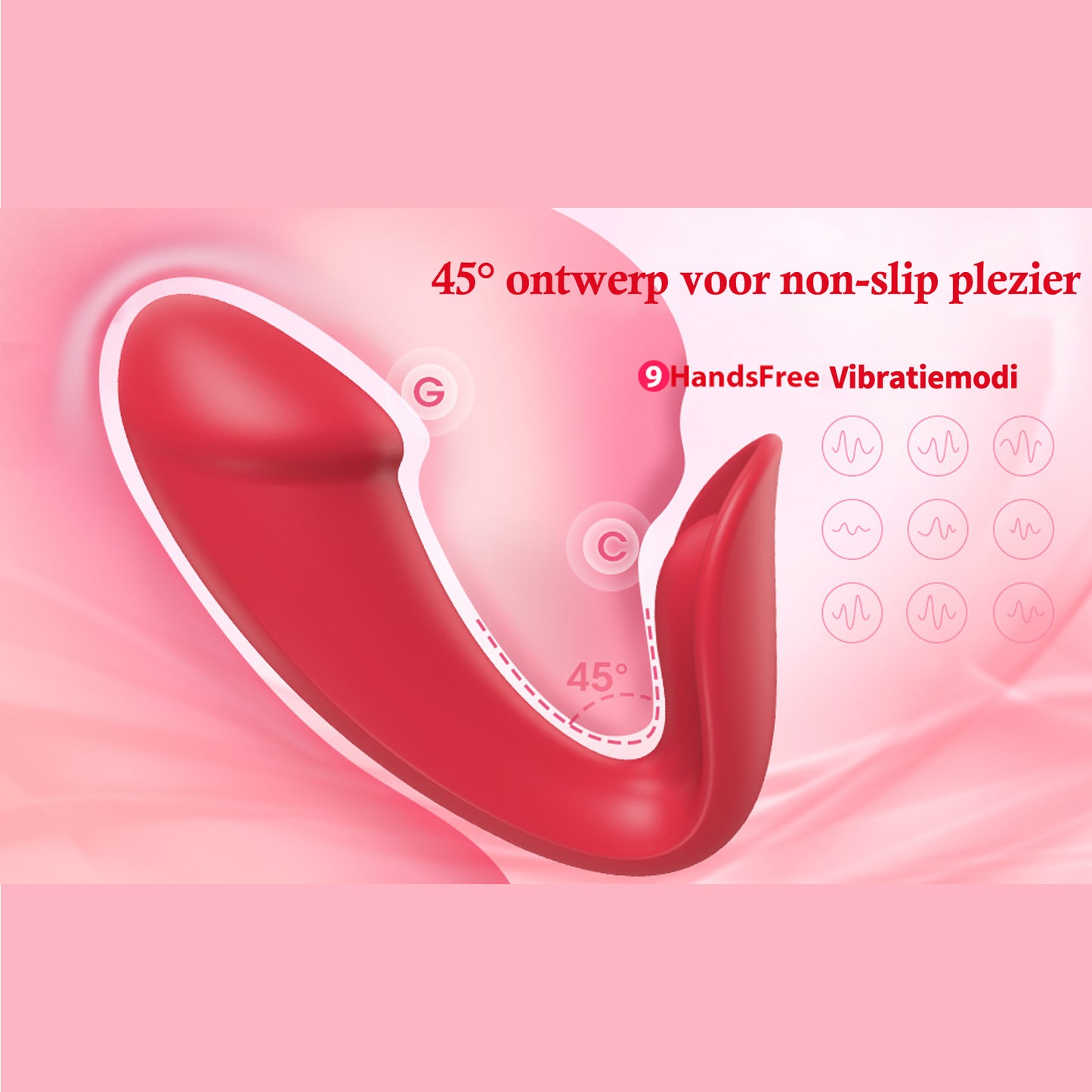 PleasureFlex – Wunderschöner Vibrator für Frauen – Superweiches und hochwertiges Material