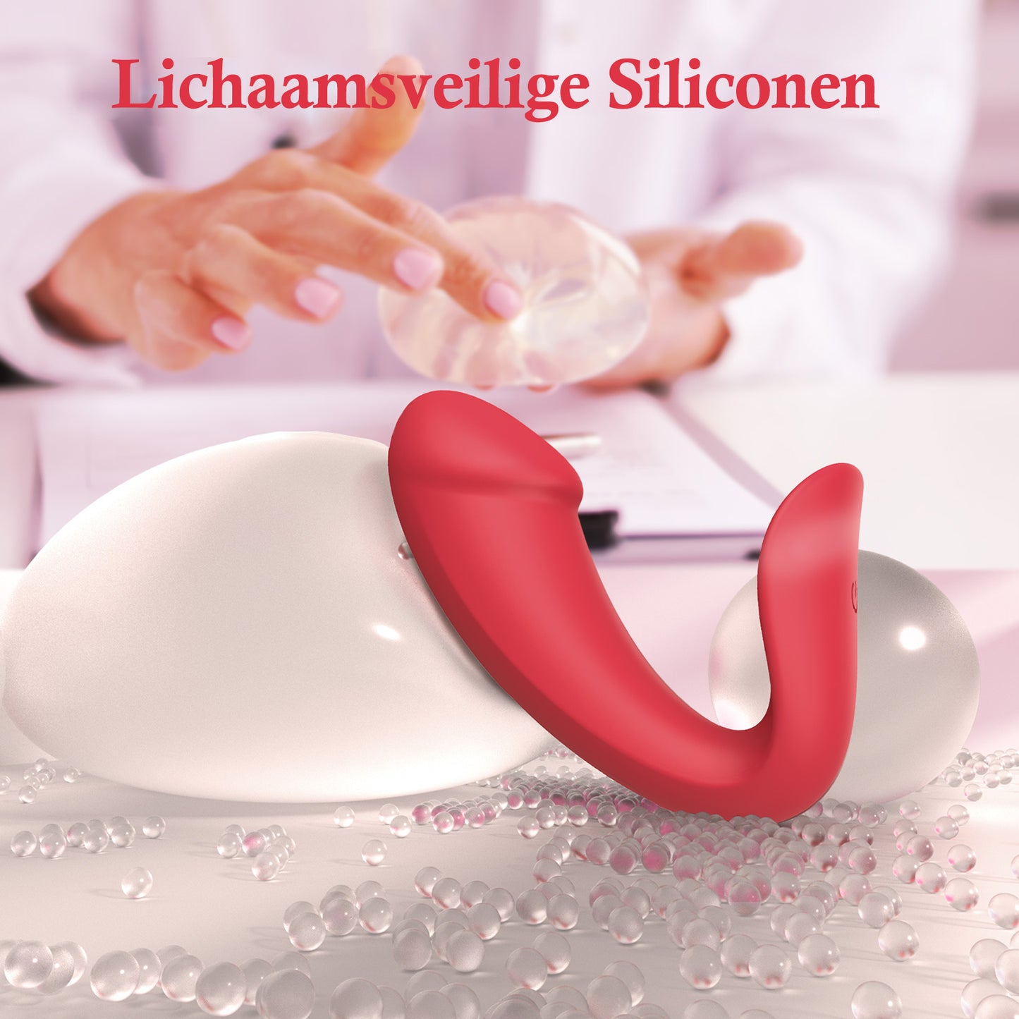 PleasureFlex – Wunderschöner Vibrator für Frauen – Superweiches und hochwertiges Material