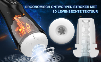 Eros – Luxuriös gestalteter Masturbator-Cup – Weiß