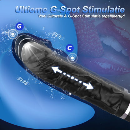 JoyStick - Krachtige G Spot Vibrator Dildo met 7 Vibratiestanden