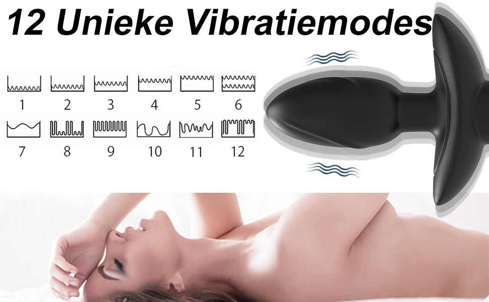 Ahri - Anale Vibratie Buttplug met Roze Zwaaiende Vossenstaart