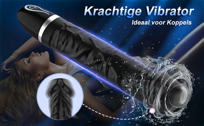 JoyStick - Krachtige G Spot Vibrator Dildo met 7 Vibratiestanden